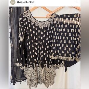 Custom Sharara Pakistani Indian Formal